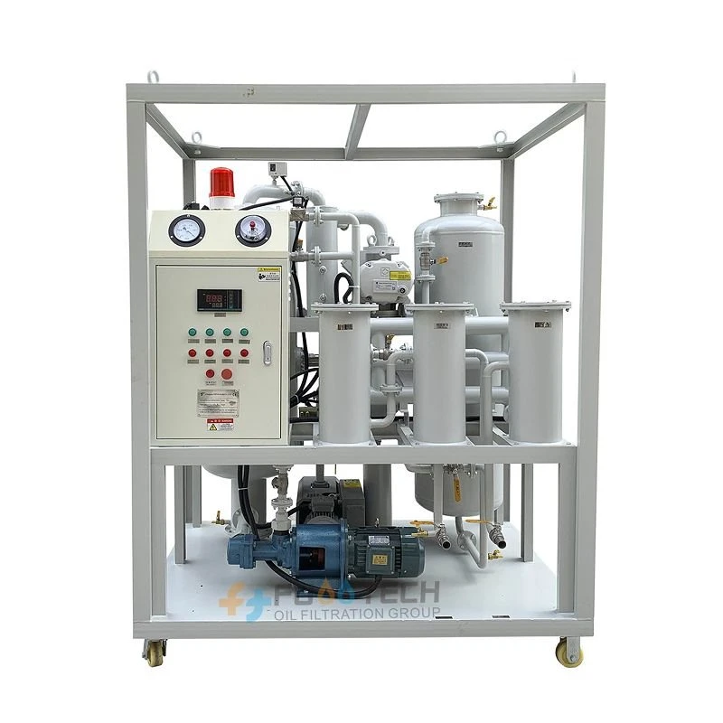 Double-stage Vacuum Transformer Oil Regeneration System