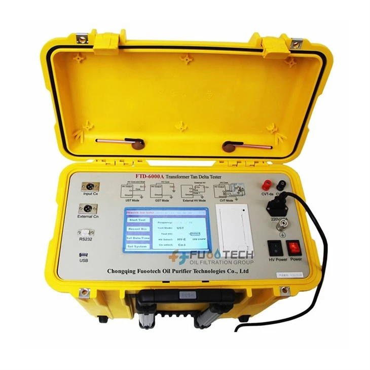 Transformer dielectric loss tester