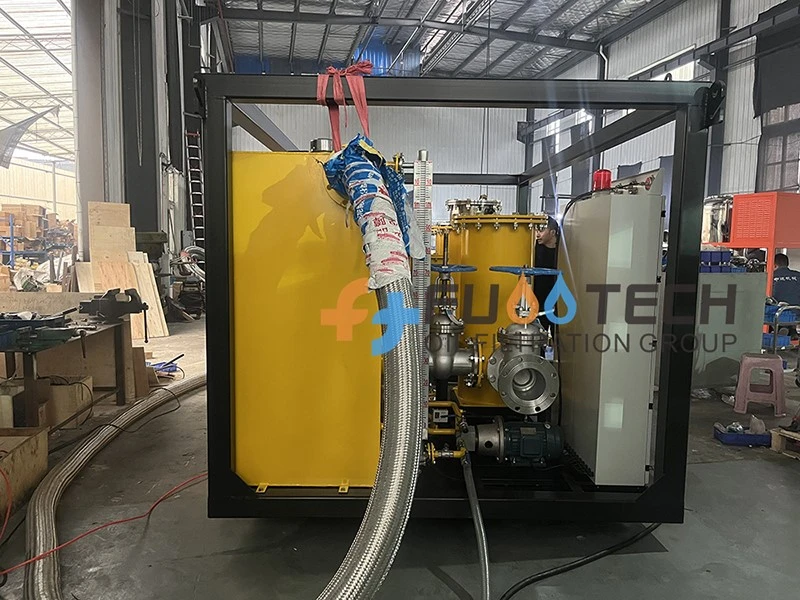 FUOOTECH High Velocity Oil Flushing Skid FUOOTECH High Velocity Oil Flushing Skid